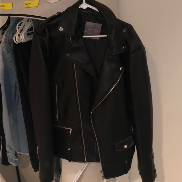 Leather jacket